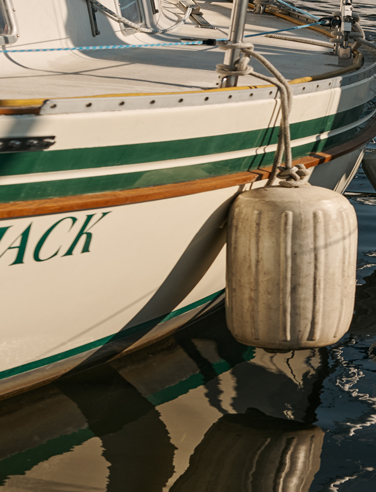 The side of a boat – Bikini Village