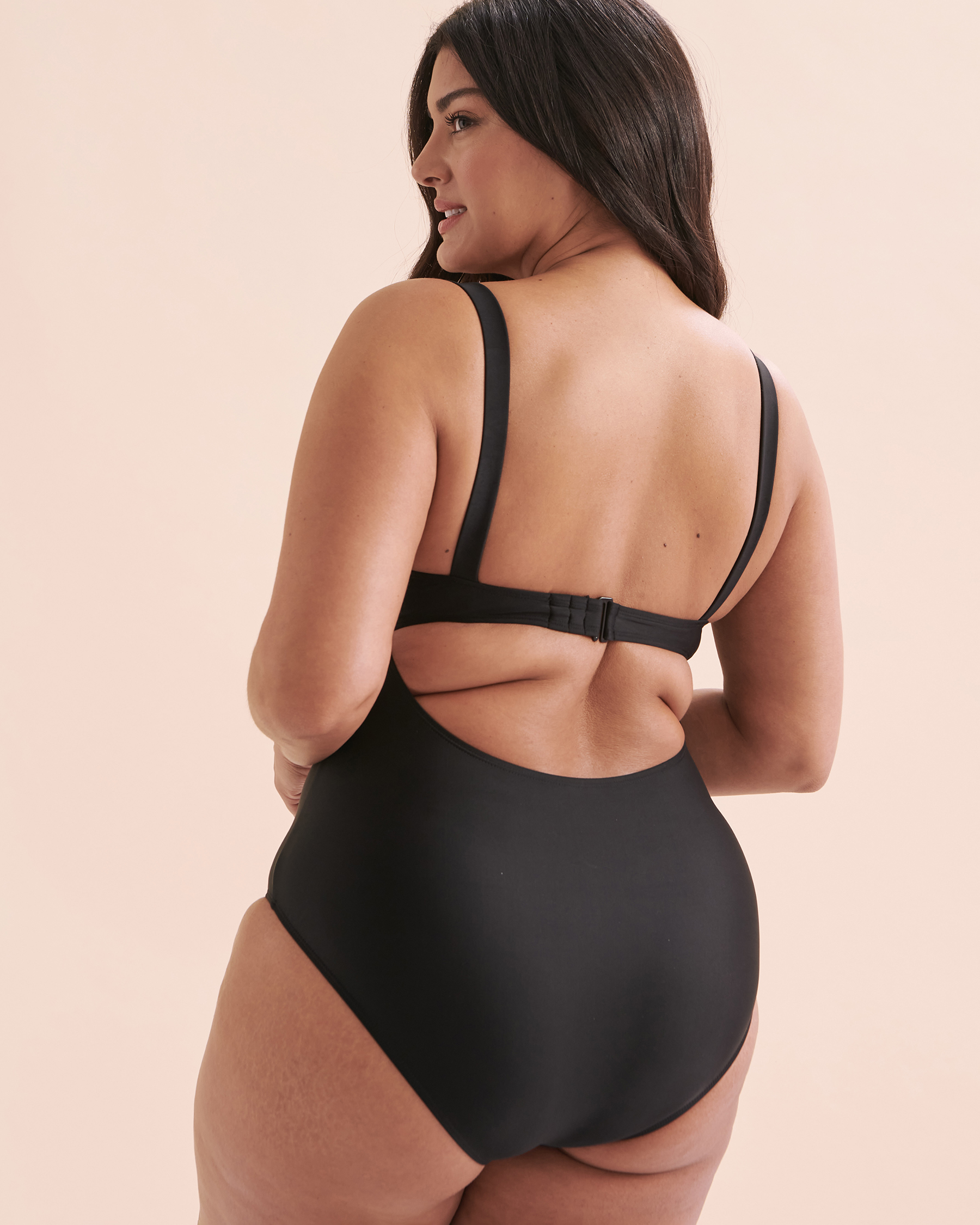 BODY GLOVE Smoothies Eli Plunge One-piece Swimsuit Black 3950658 - View2
