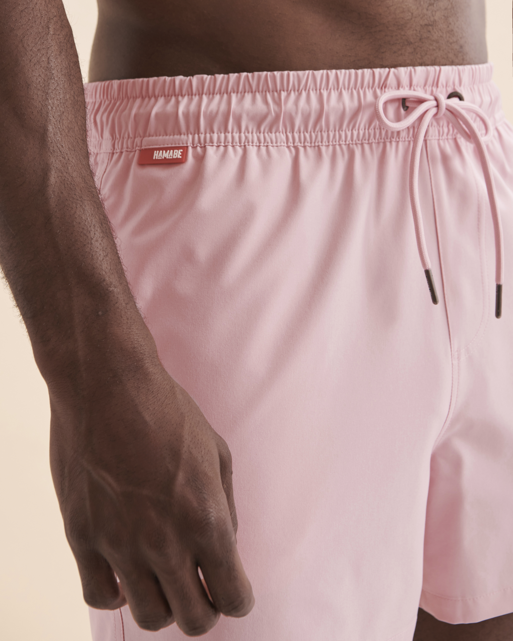 HAMABE Volley Swimsuit Pink 03100024 - View3