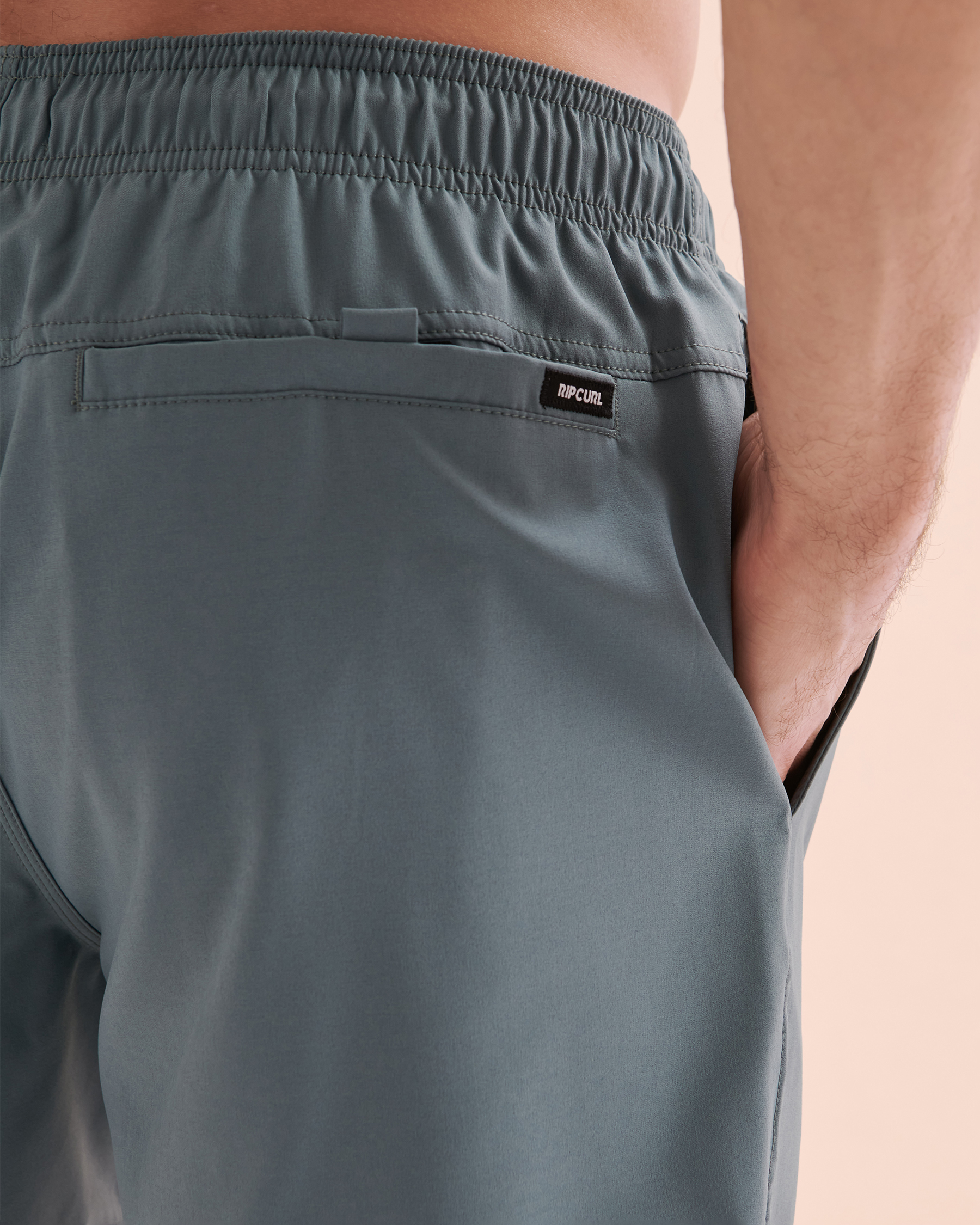 RIP CURL Daily Volley Swimsuit Grey Blue 04FMBO - View2