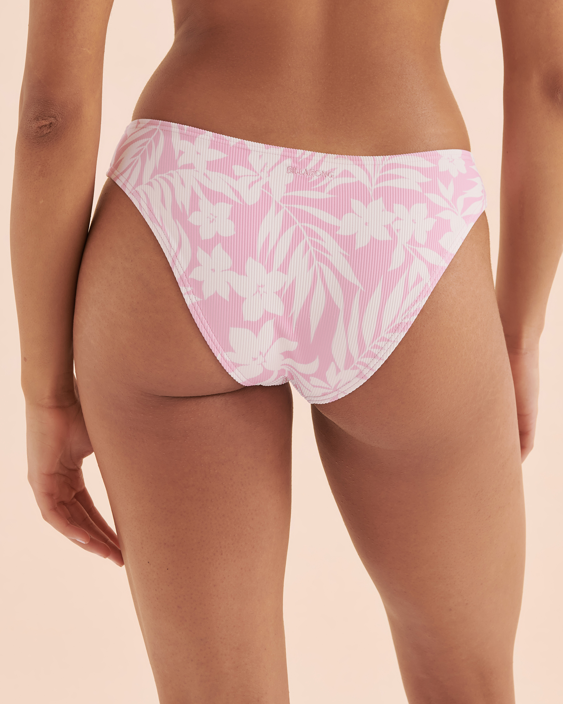 BILLABONG Sweet Waves Bondi Cheeky Bikini Bottom Pink Dream ABJX401034 - View5