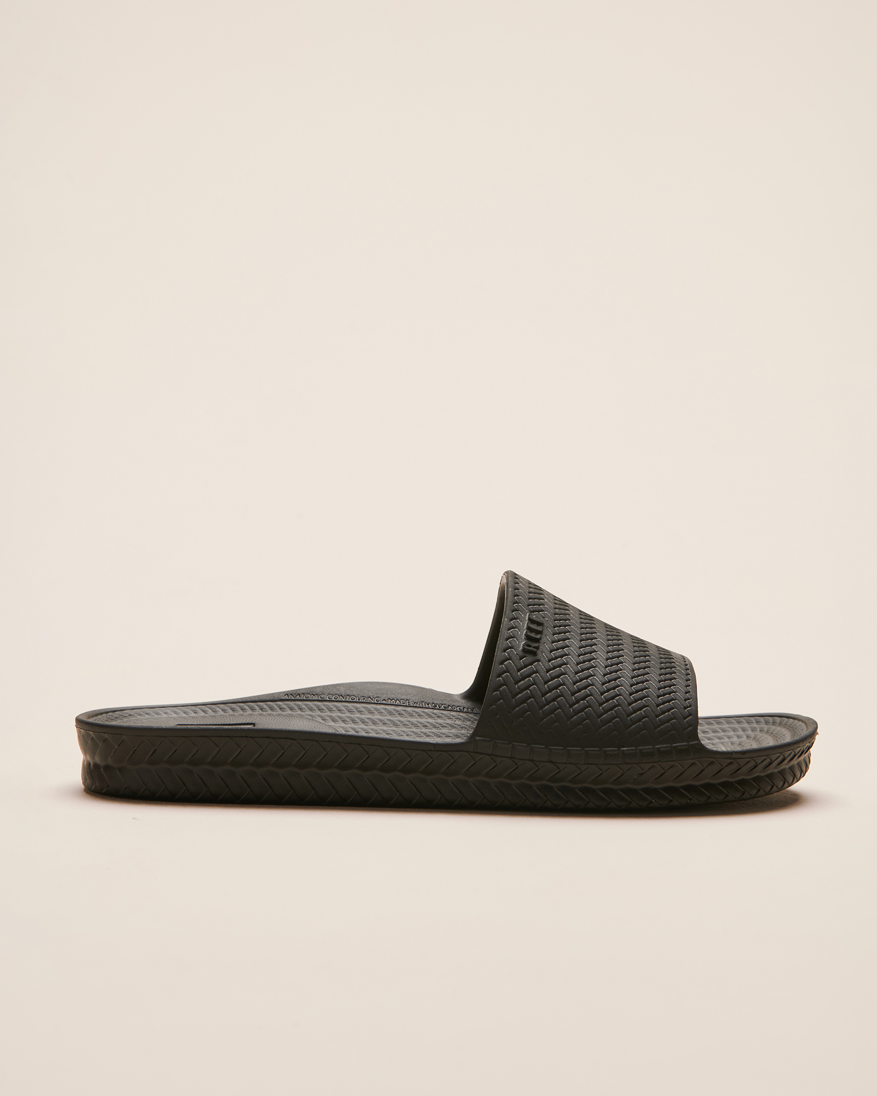 REEF Water Scout Slide Sandals Black CJ0157 - View2
