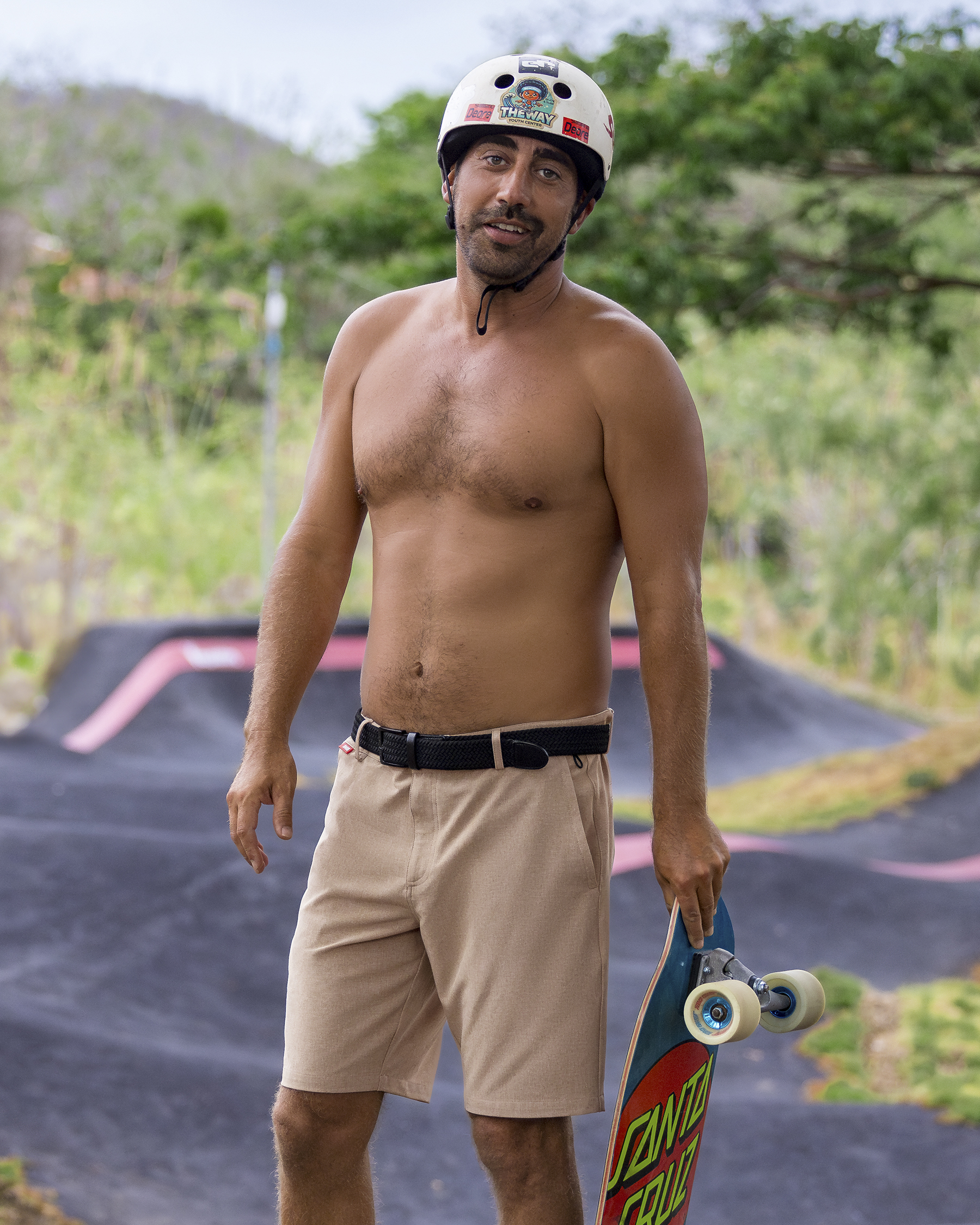 HAMABE Hybrid Shorts Light Khaki 03100038 - View2