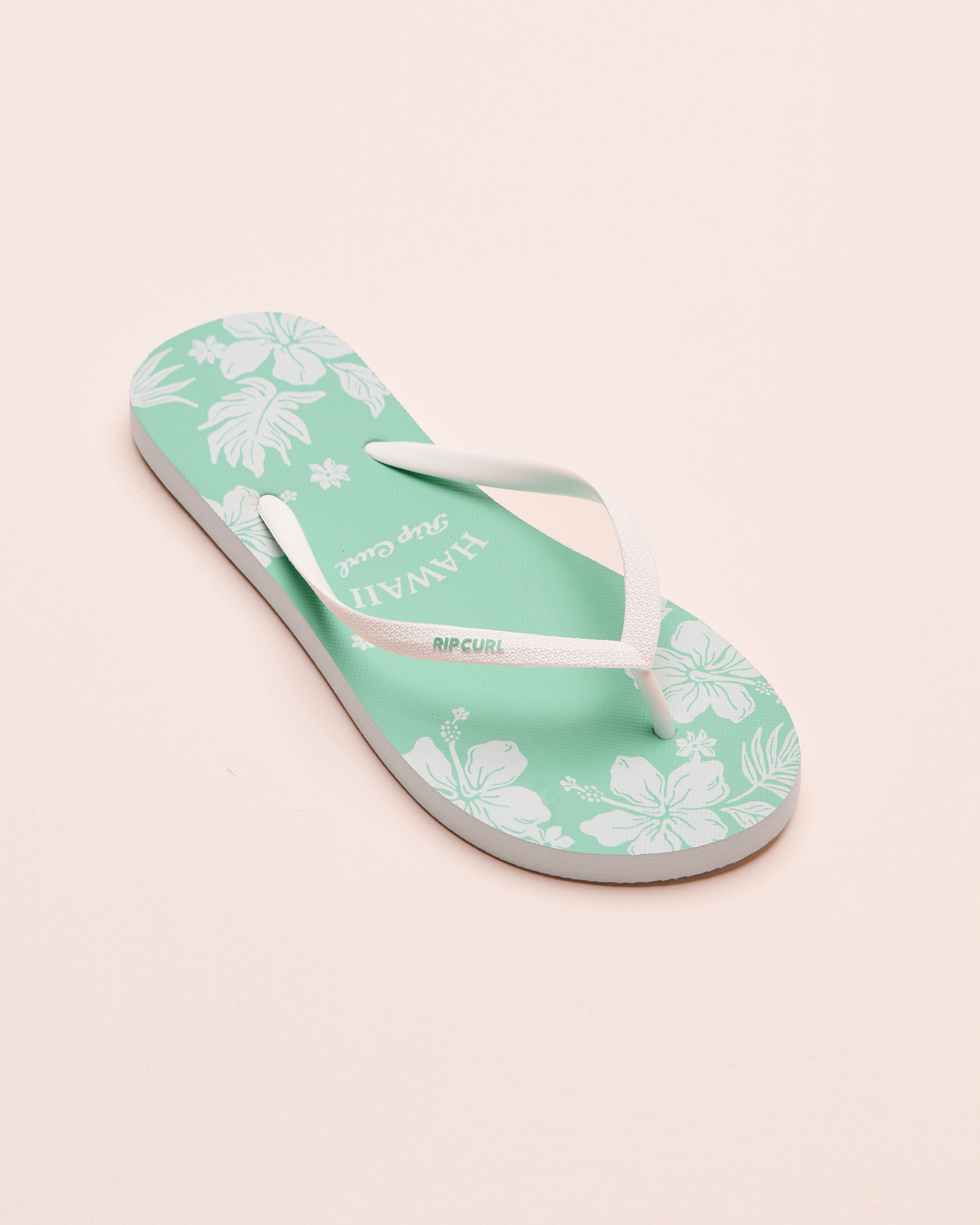 RIP CURL Mixed Bloom Open Toe Flip-flops Aqua Blue 174WOT - View1