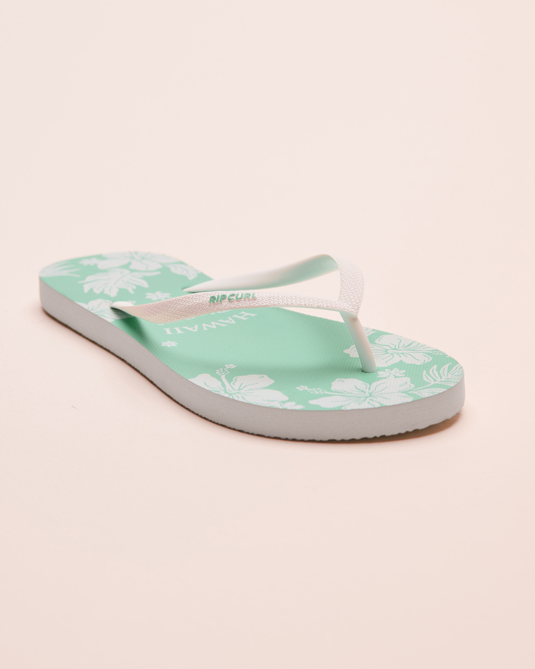 RIP CURL Mixed Bloom Open Toe Flip-flops Aqua Blue 174WOT - View4
