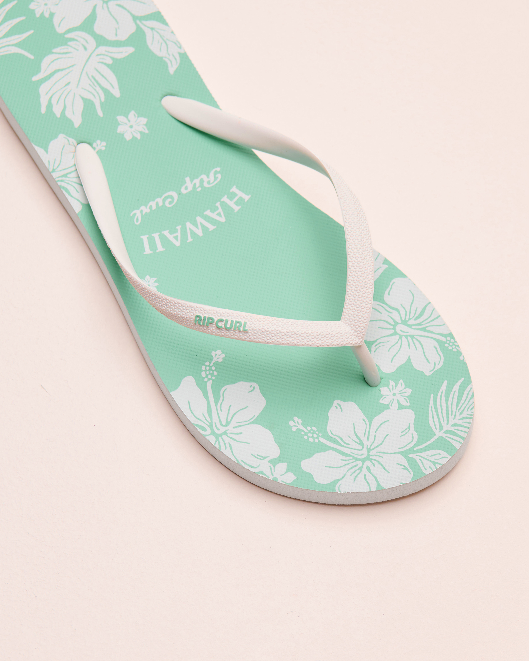RIP CURL Mixed Bloom Open Toe Flip-flops Aqua Blue 174WOT - View5