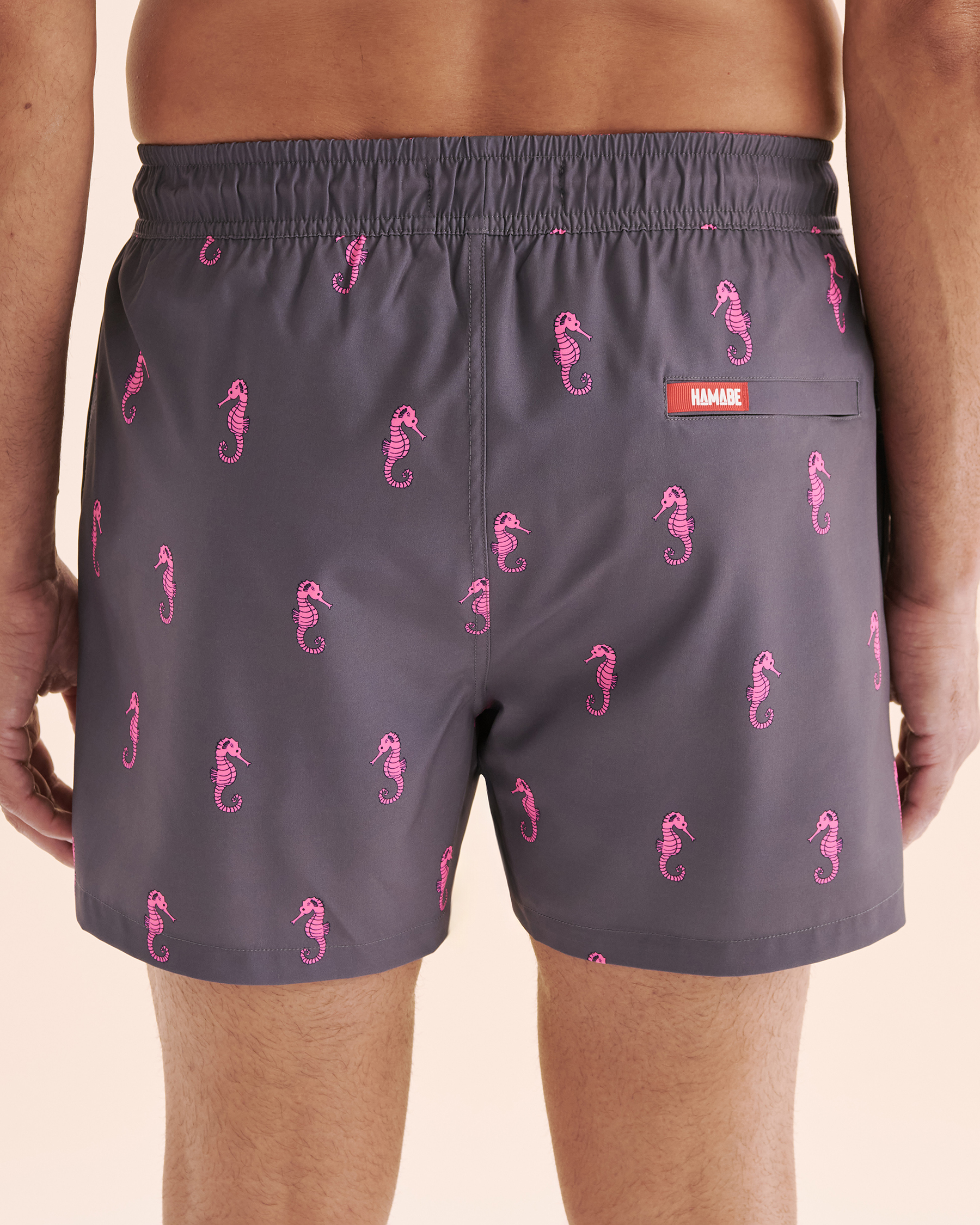 HAMABE Volley Swimsuit with Comfort Liner Seahorse Pink 03100053 - View3