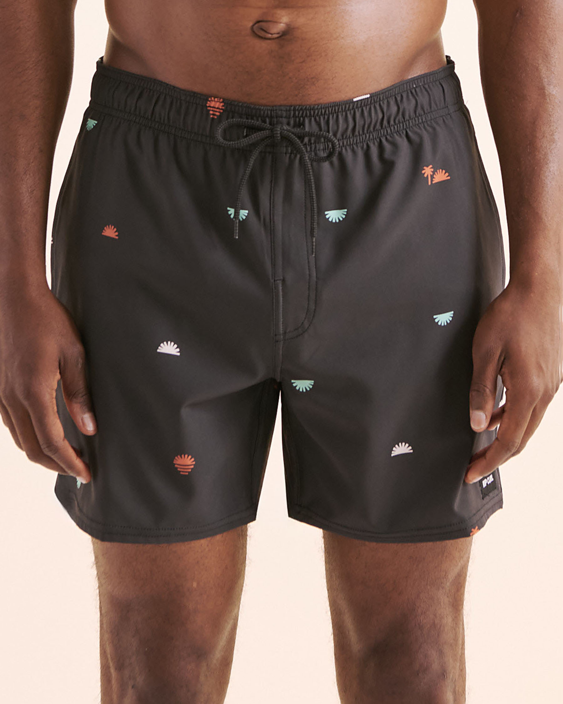 RIP CURL Fun Times Volley Simwsuit Black 09GMBO - View1