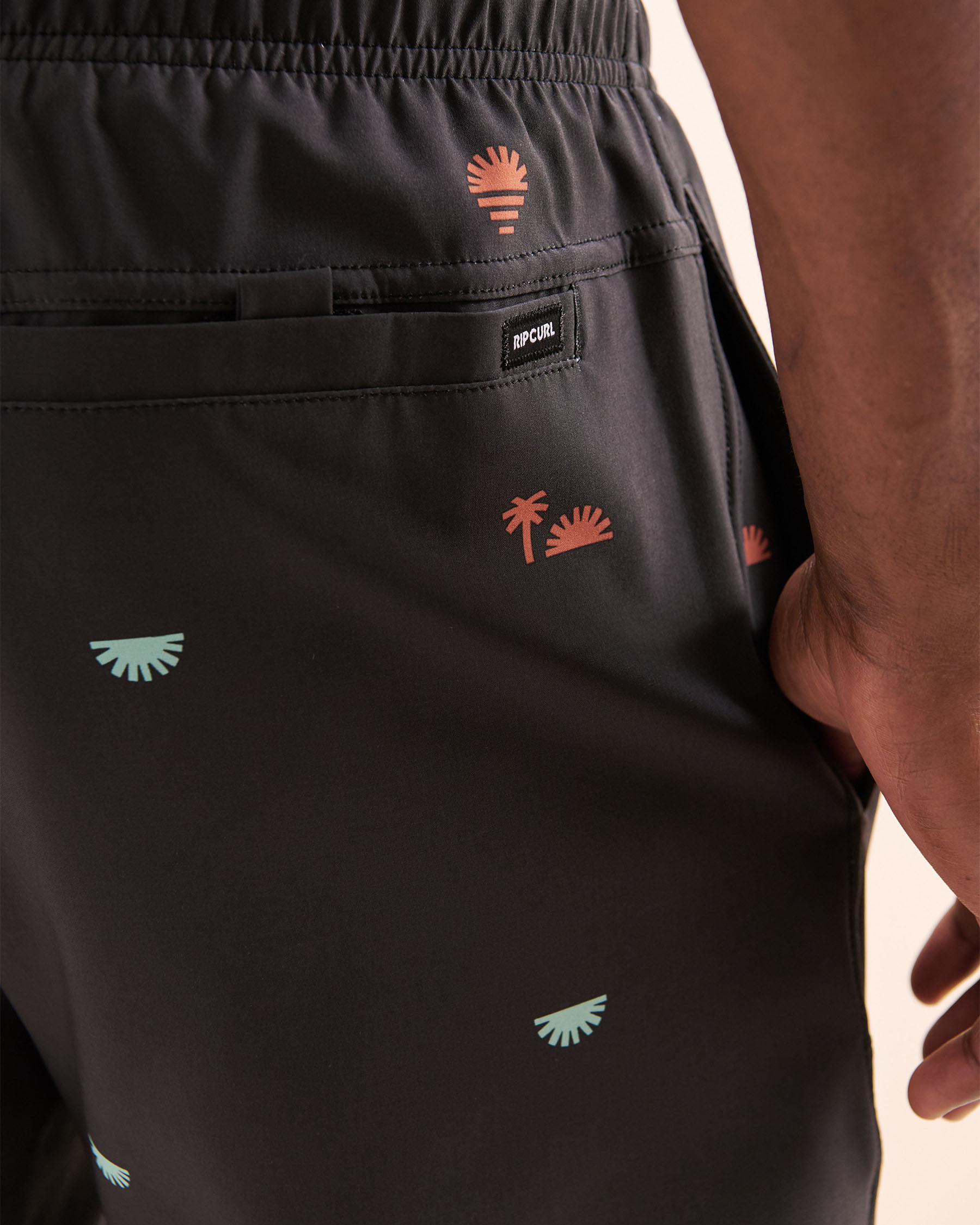 RIP CURL Fun Times Volley Simwsuit Black 09GMBO - View3