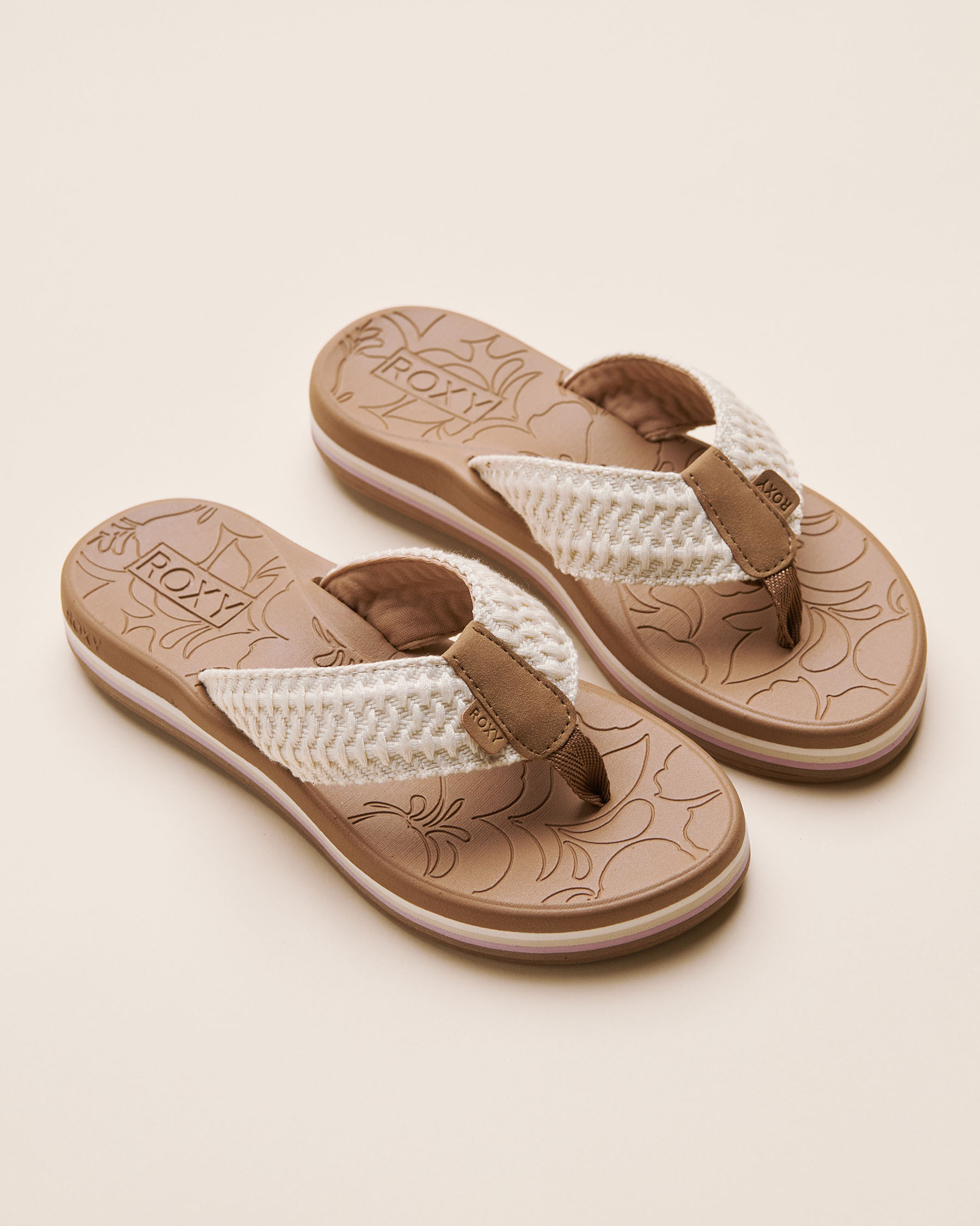 ROXY Colbee Hi Slide Sandals Cream White 14039289 - View1