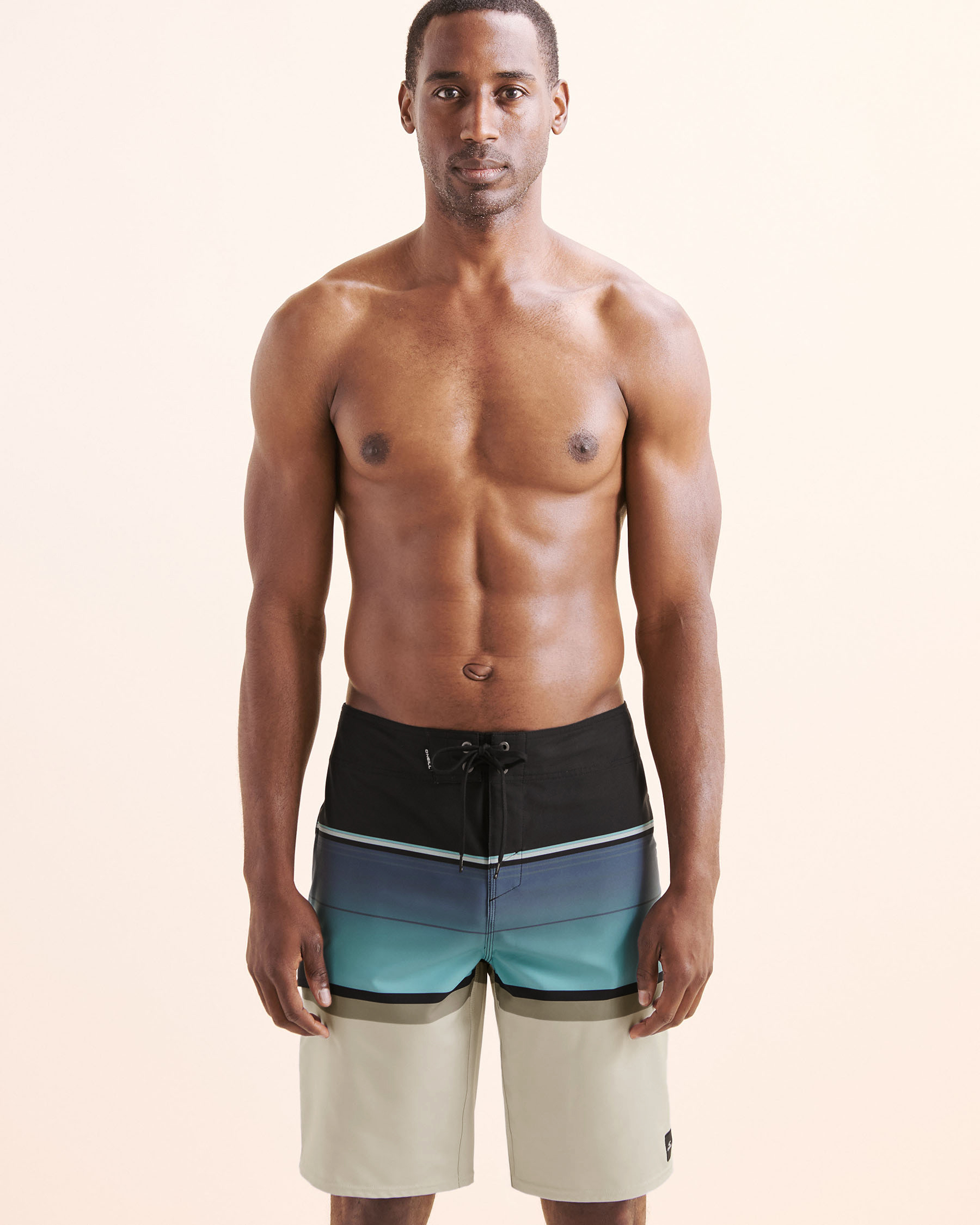 O'NEILL Lennox Stripe 21 Boardshort Swimsuit Black , white, blue SP5106012 - View5