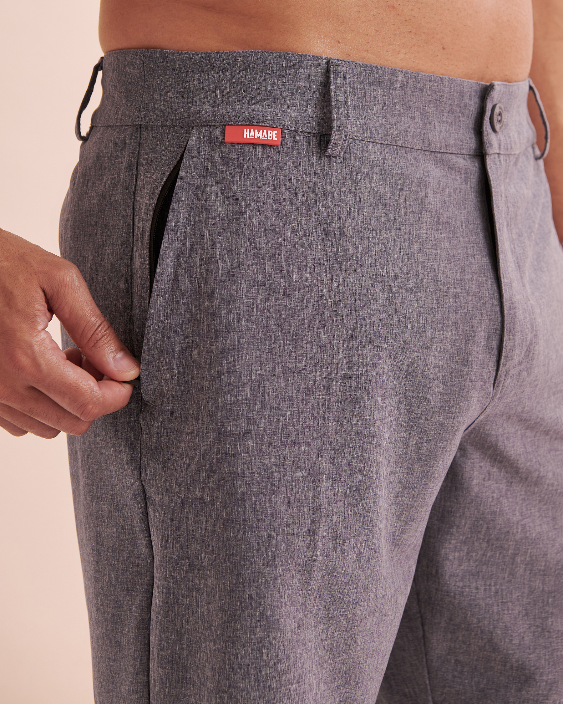 HAMABE Hybrid Shorts Navy Blue 03100038 - View3