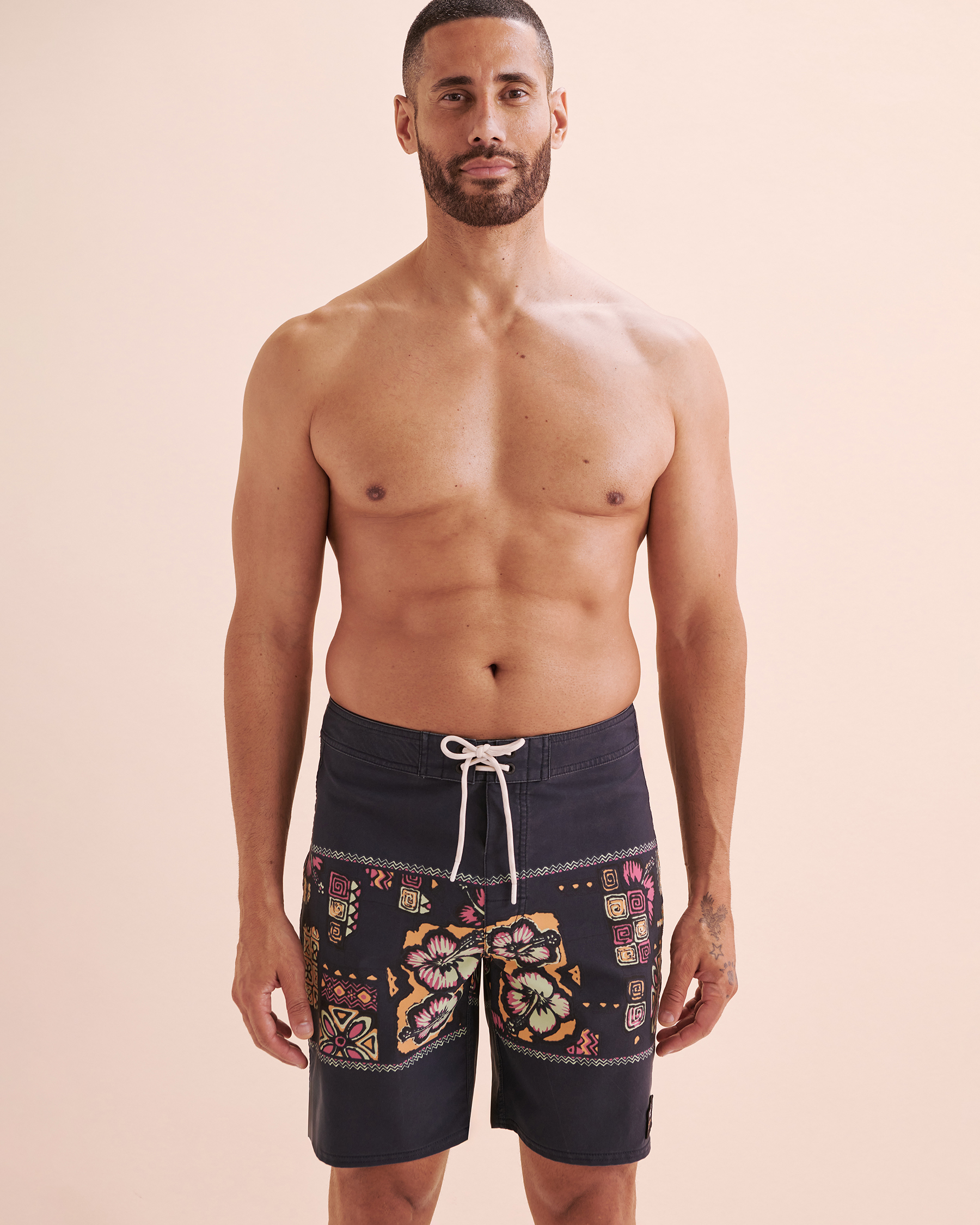 RIP CURL Mirage Hoffman Floral Boardshort Swimsuit Navy Blue 09VMBO - View5