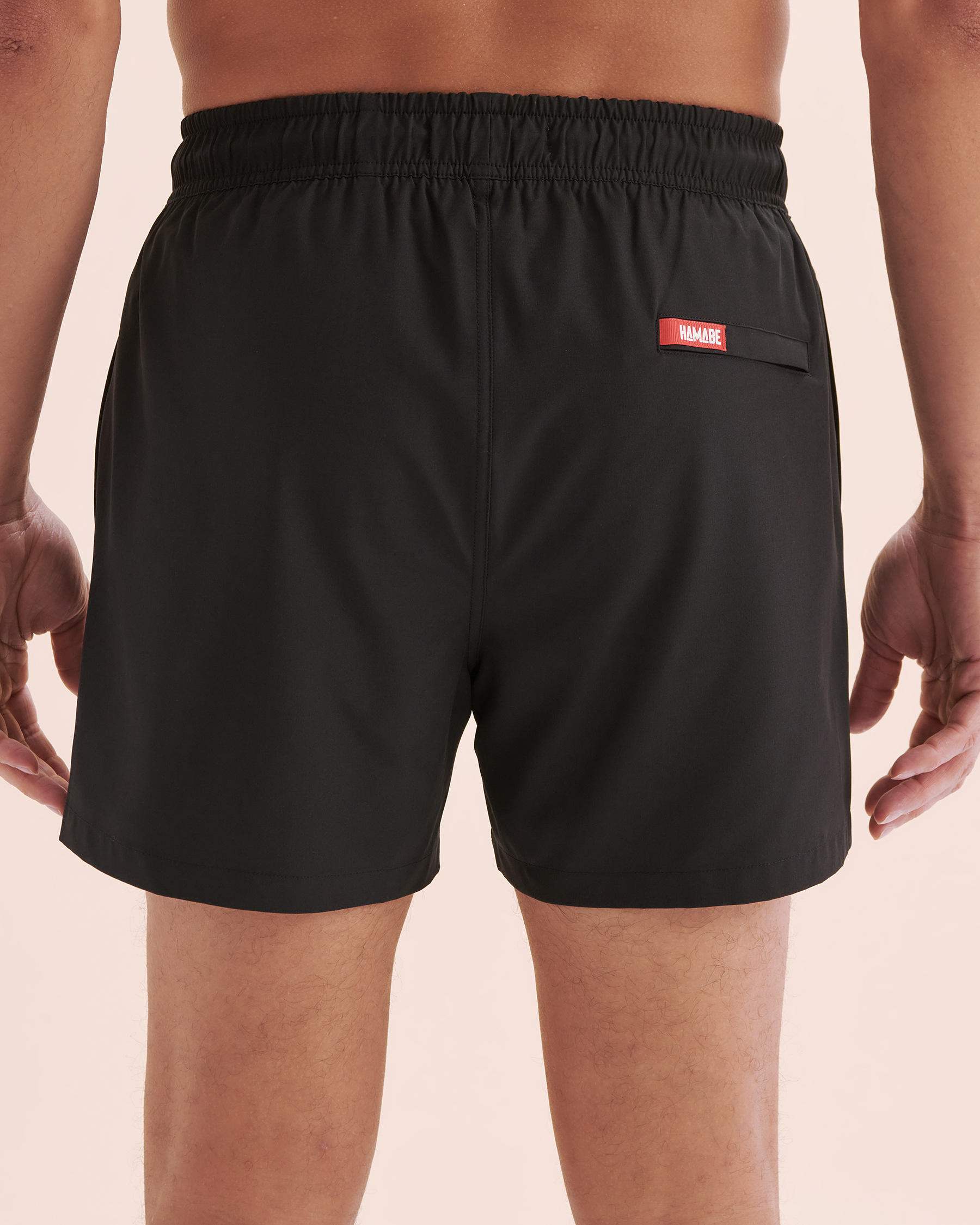 HAMABE Volley Swimsuit with Long Liner Black Beauty 03100052 - View5