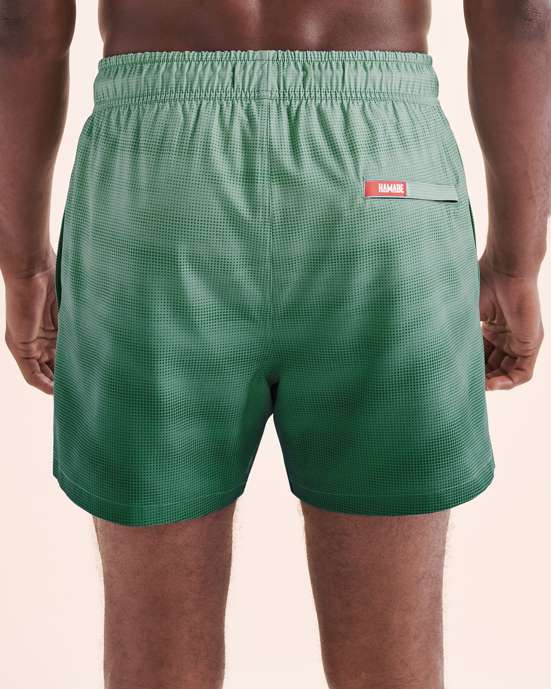 HAMABE Comfort Liner Volley Swimsuit Green 03100068 - View2
