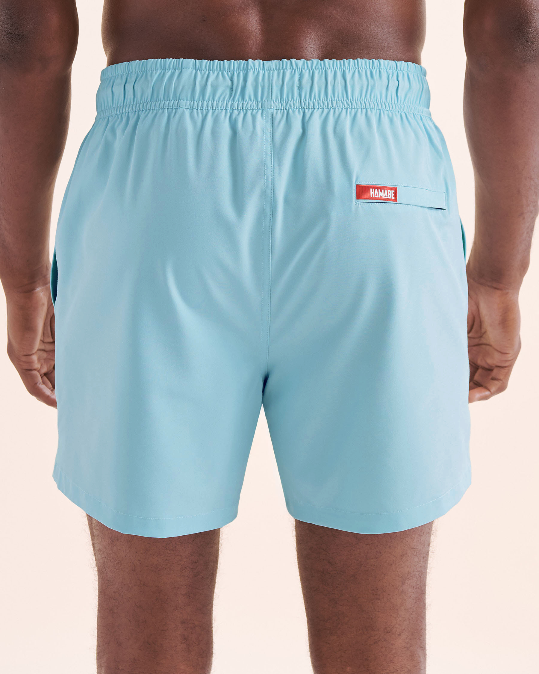 HAMABE Compression Liner Volley Swimsuit Aquatic Blue 03100069 - View2