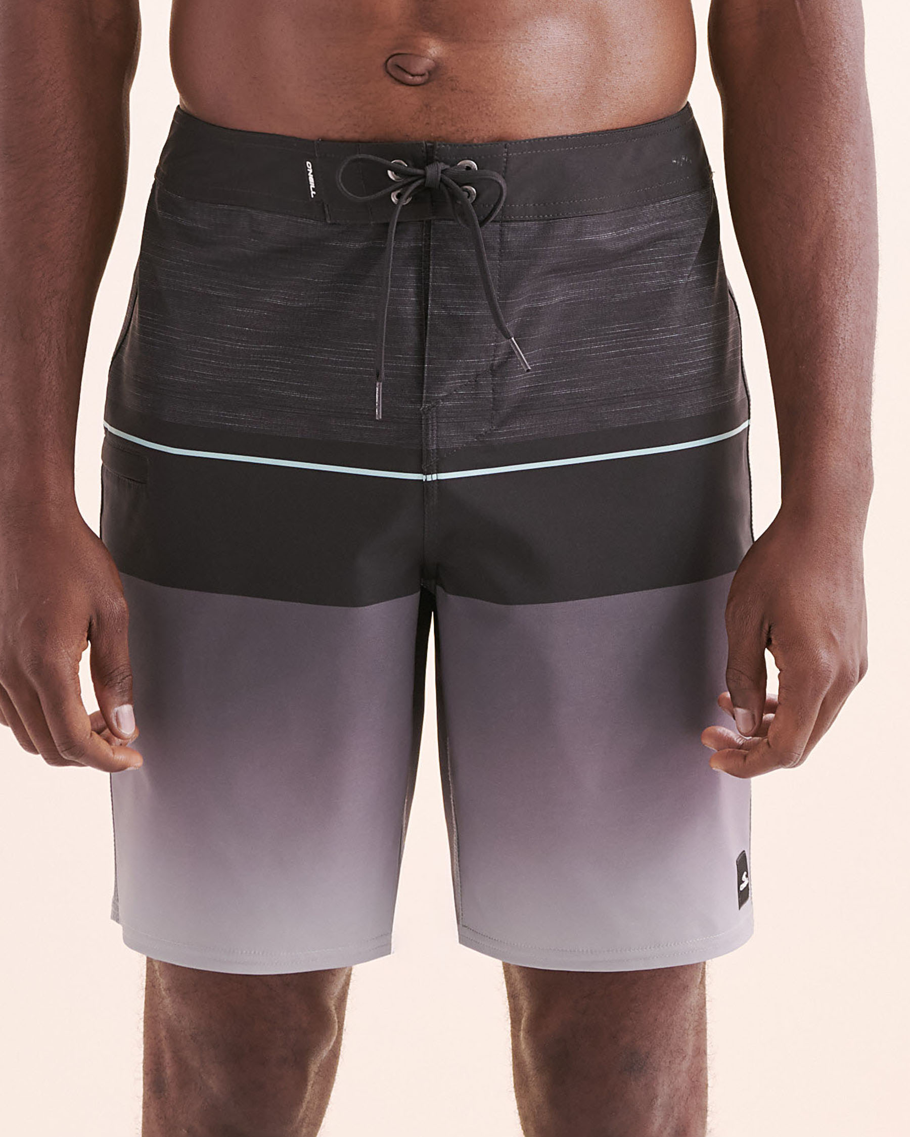 O'NEILL Hyperfreak Heat Block 19'' Boardshort Swimsuit Black and grey SP5106005 - View1