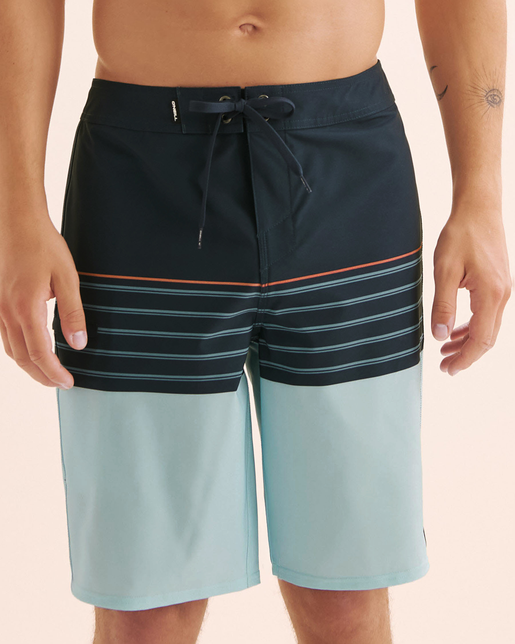O'NEILL Hyperfreak Heat Stripe 21'' Boardshort Swimsuit Blue and orange SP5106007 - View4