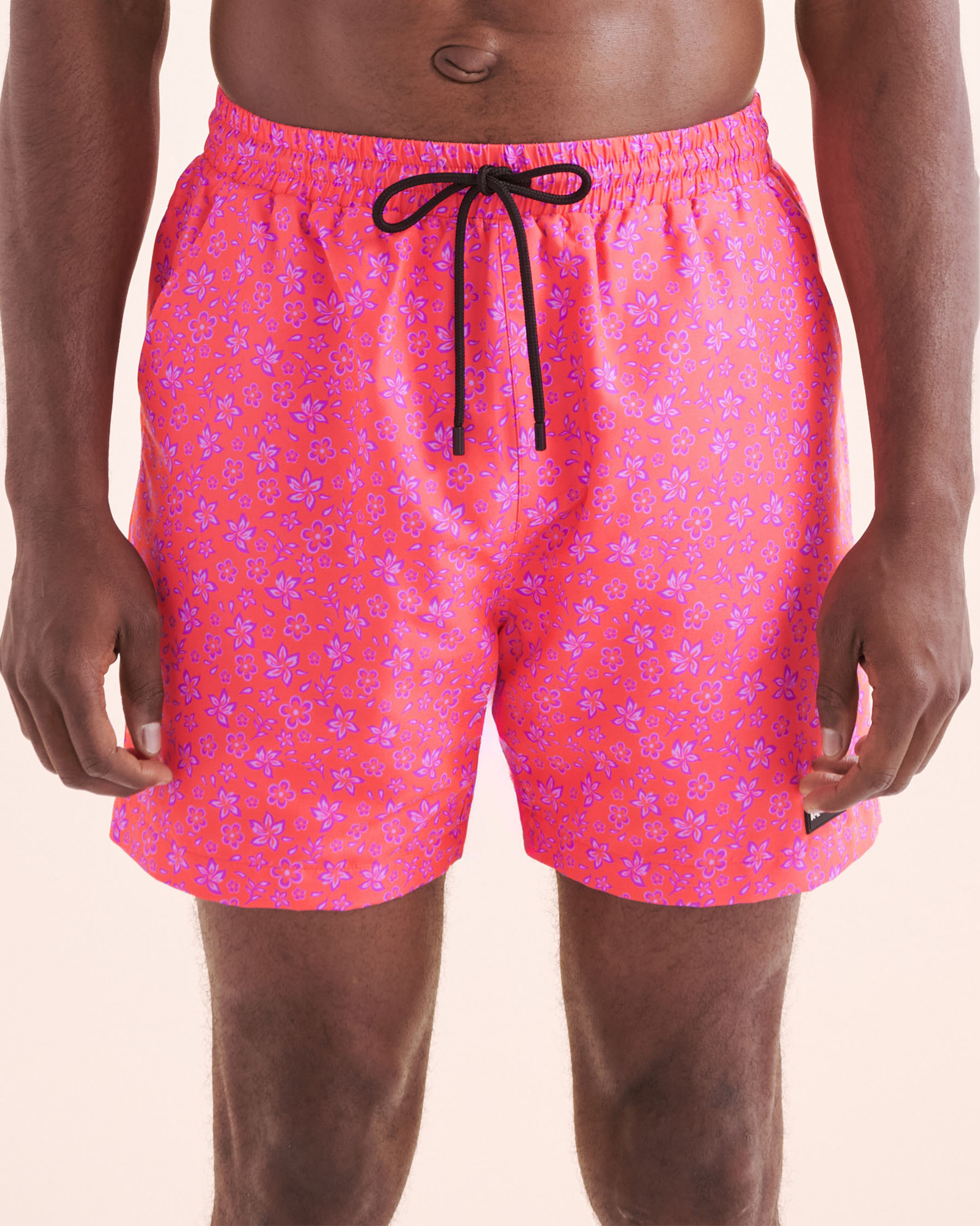 KULANI KINIS Kiss Me Volley Simwsuit Pink and purple TRUNK110KIME - View4