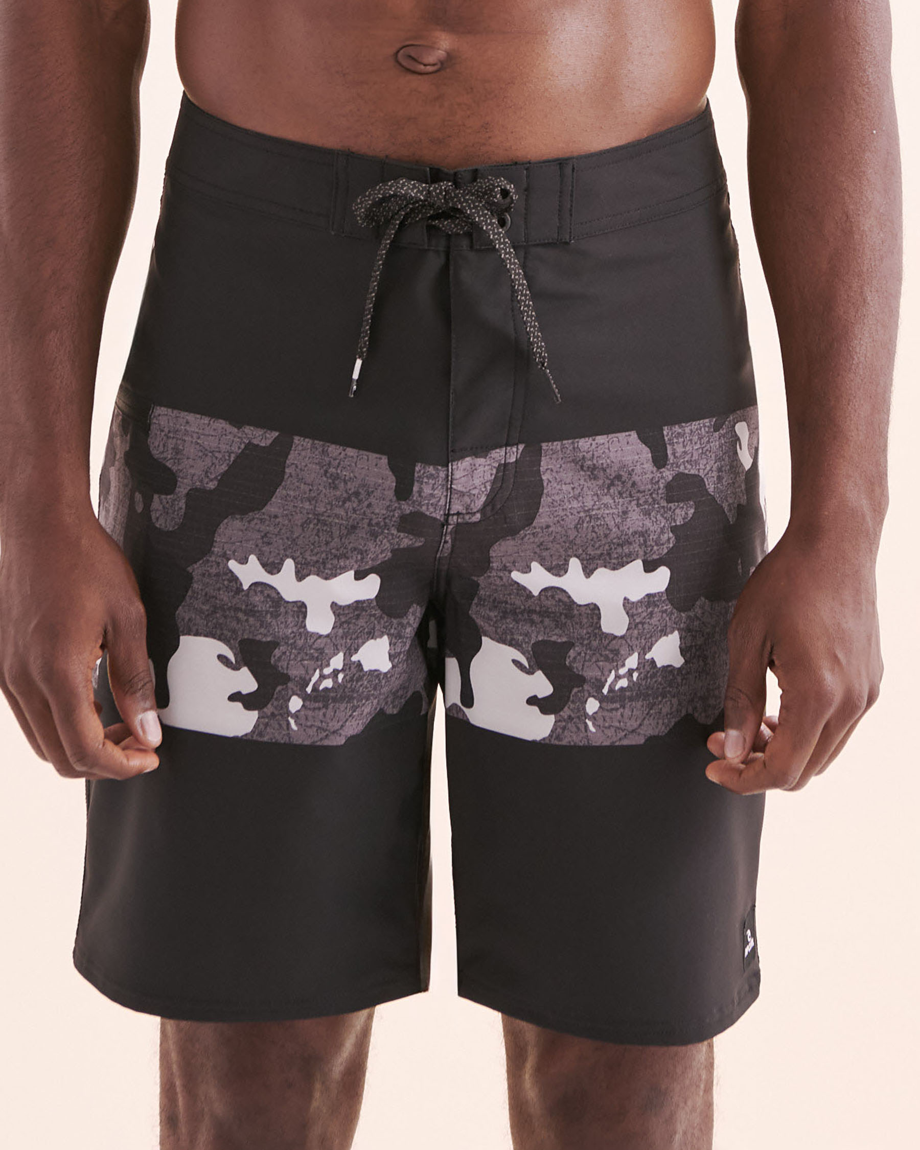 RIP CURL Mirage Divided 20'' Boardshort Swimsuit Black and grey CBOSA9 - View1