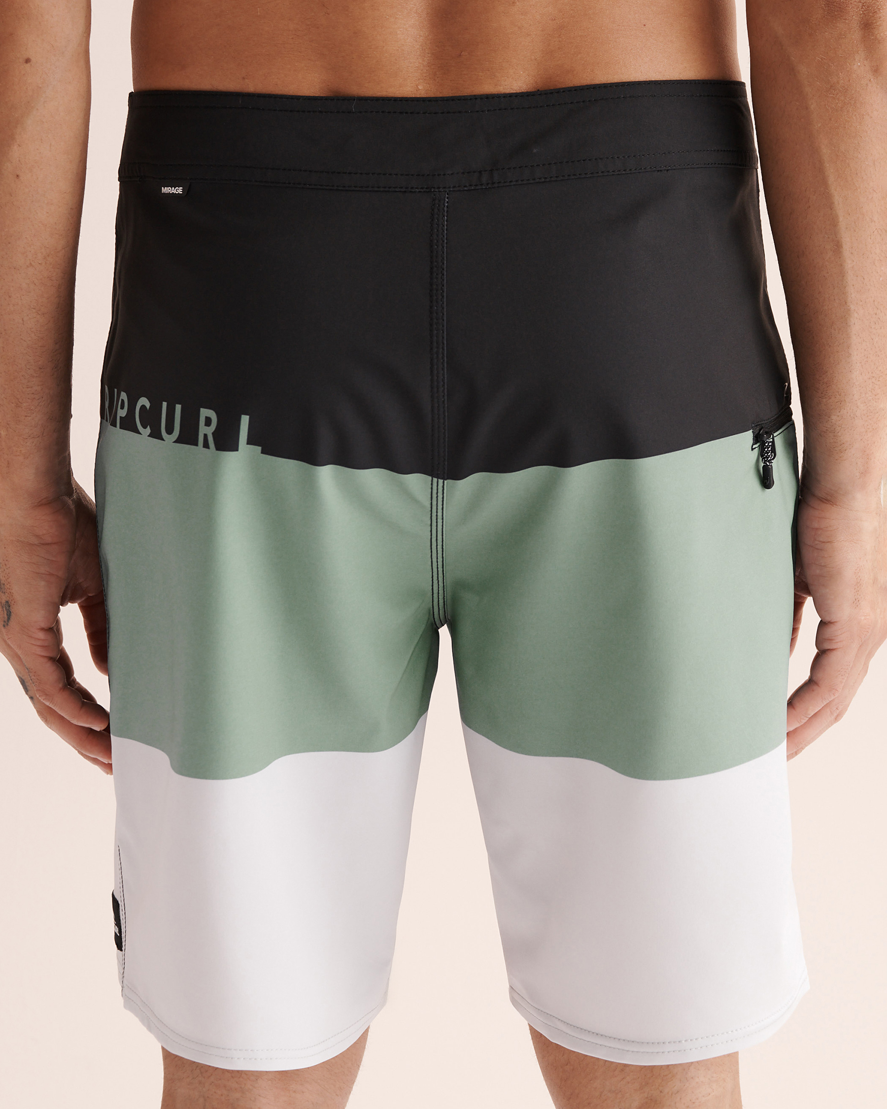 RIP CURL Mirage Divided 20'' Boardshort Swimsuit Black, blue grey CBOSA9 - View2