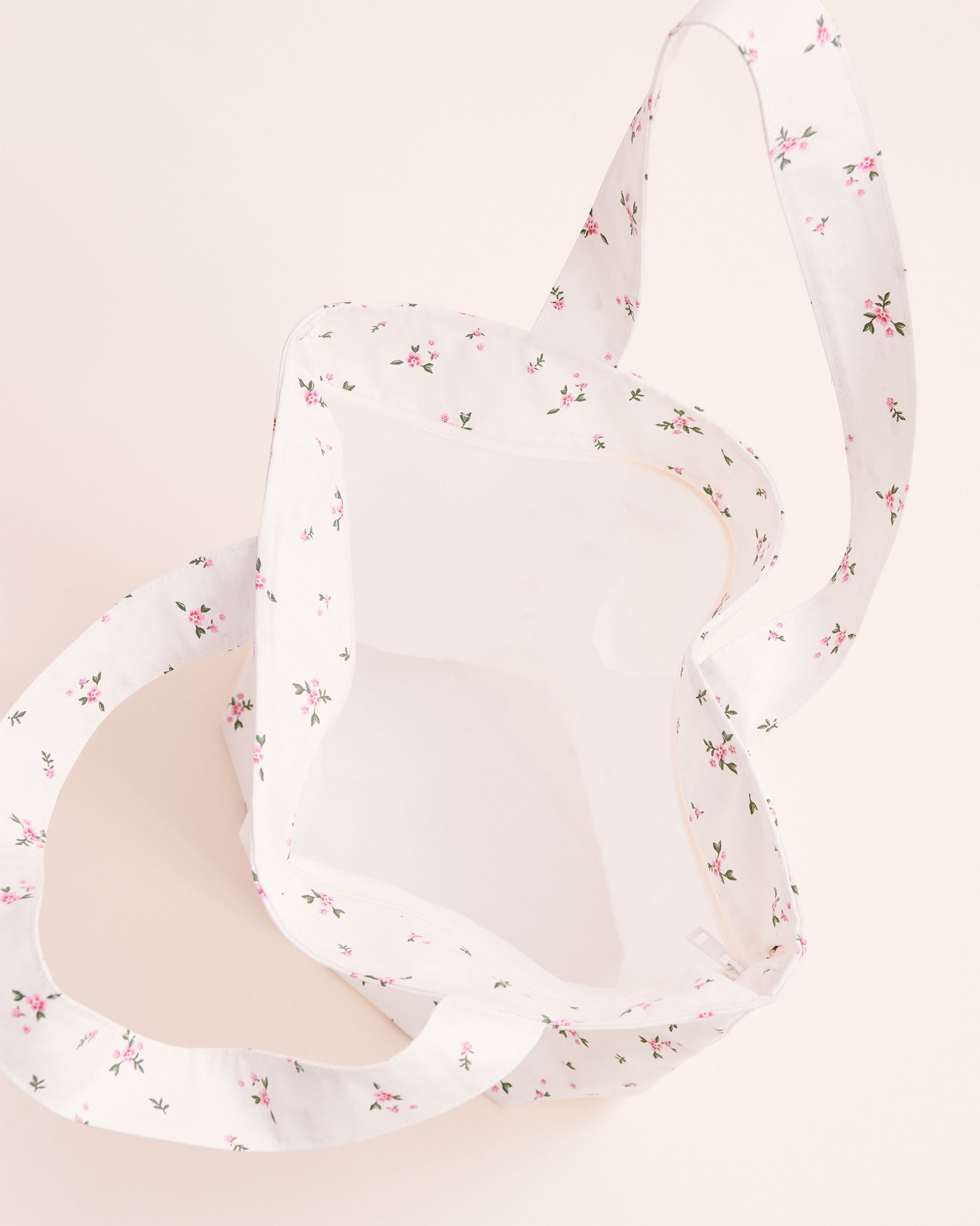 TROPIK Floral Canvas Bag White 02500015 - View2