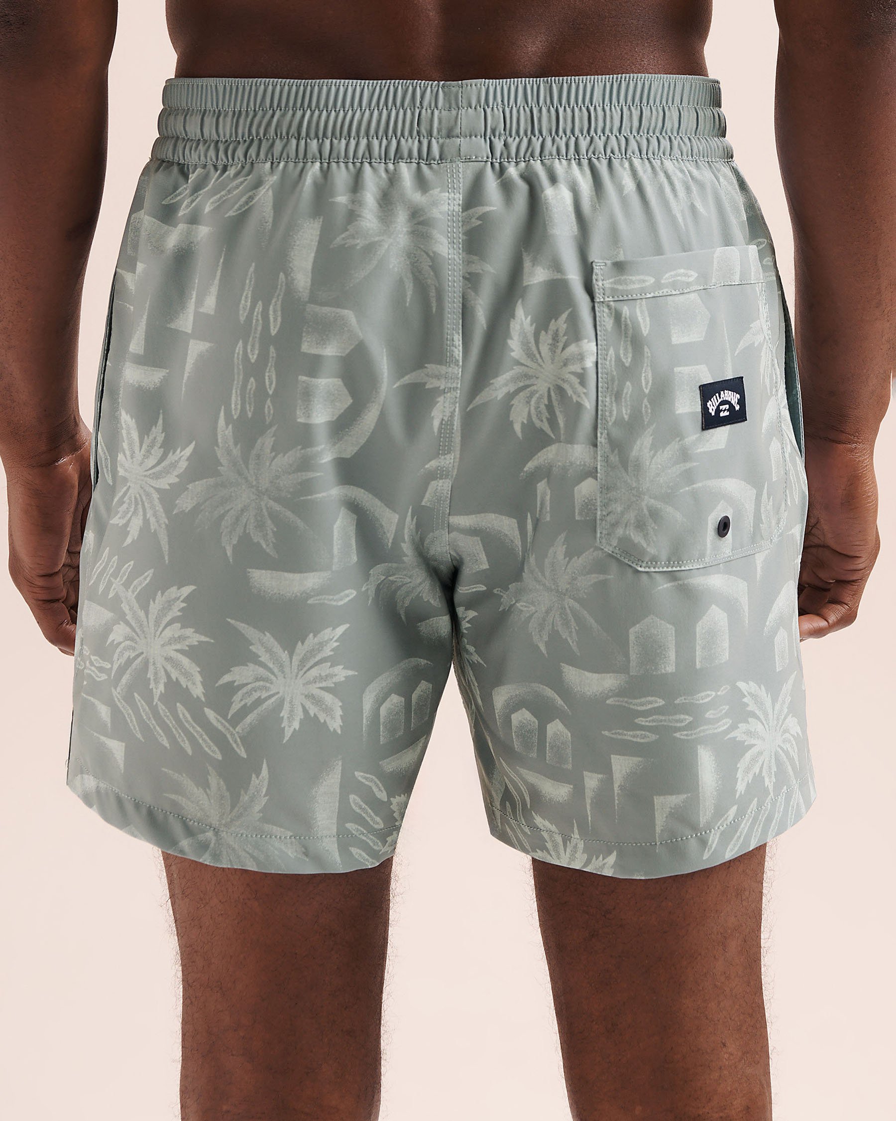 BILLABONG Good Times Layback Swimsuit Blue Fog BL001458M - View3