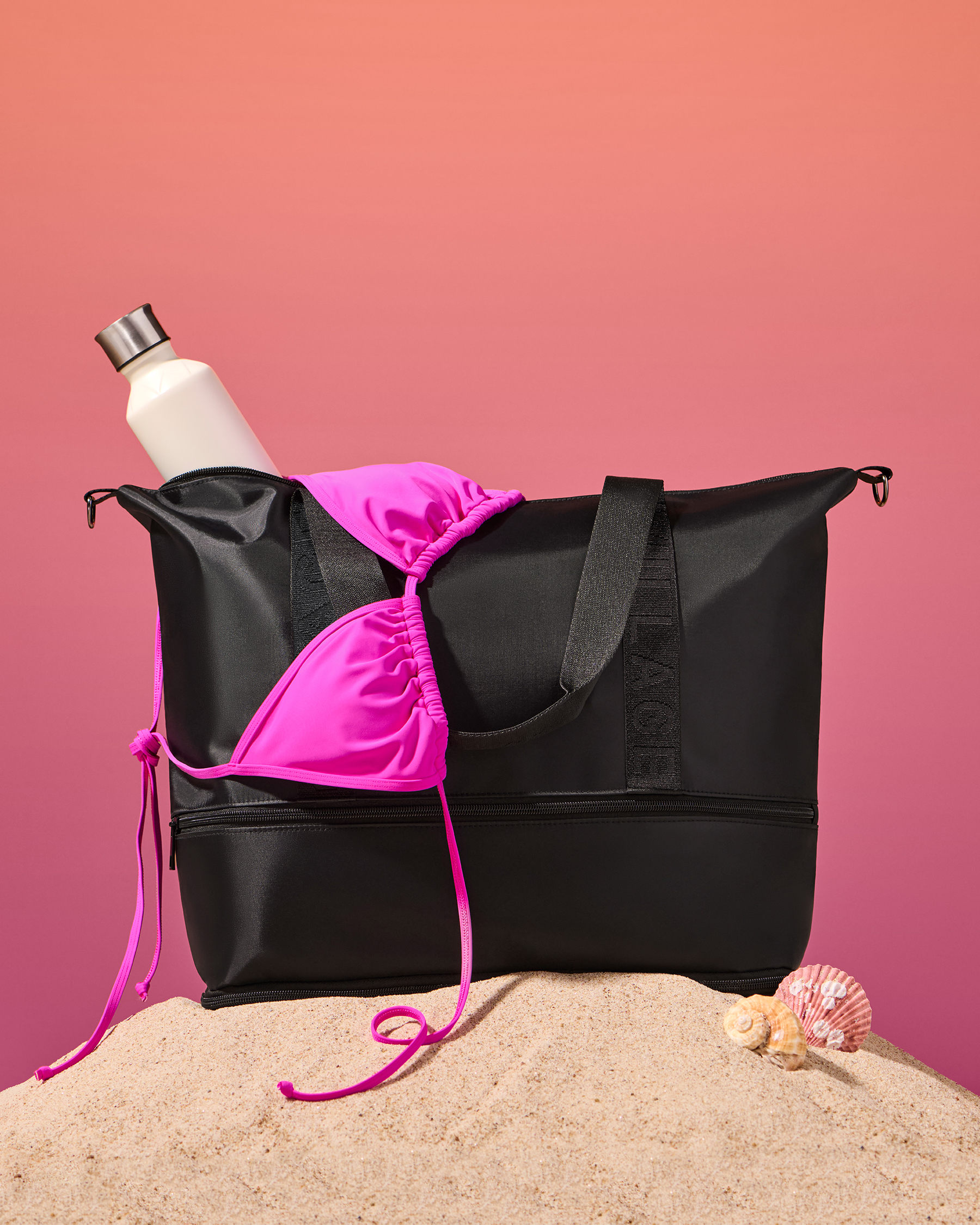 MY BIKINI STORY Weekender bag Black 09200014 - View12