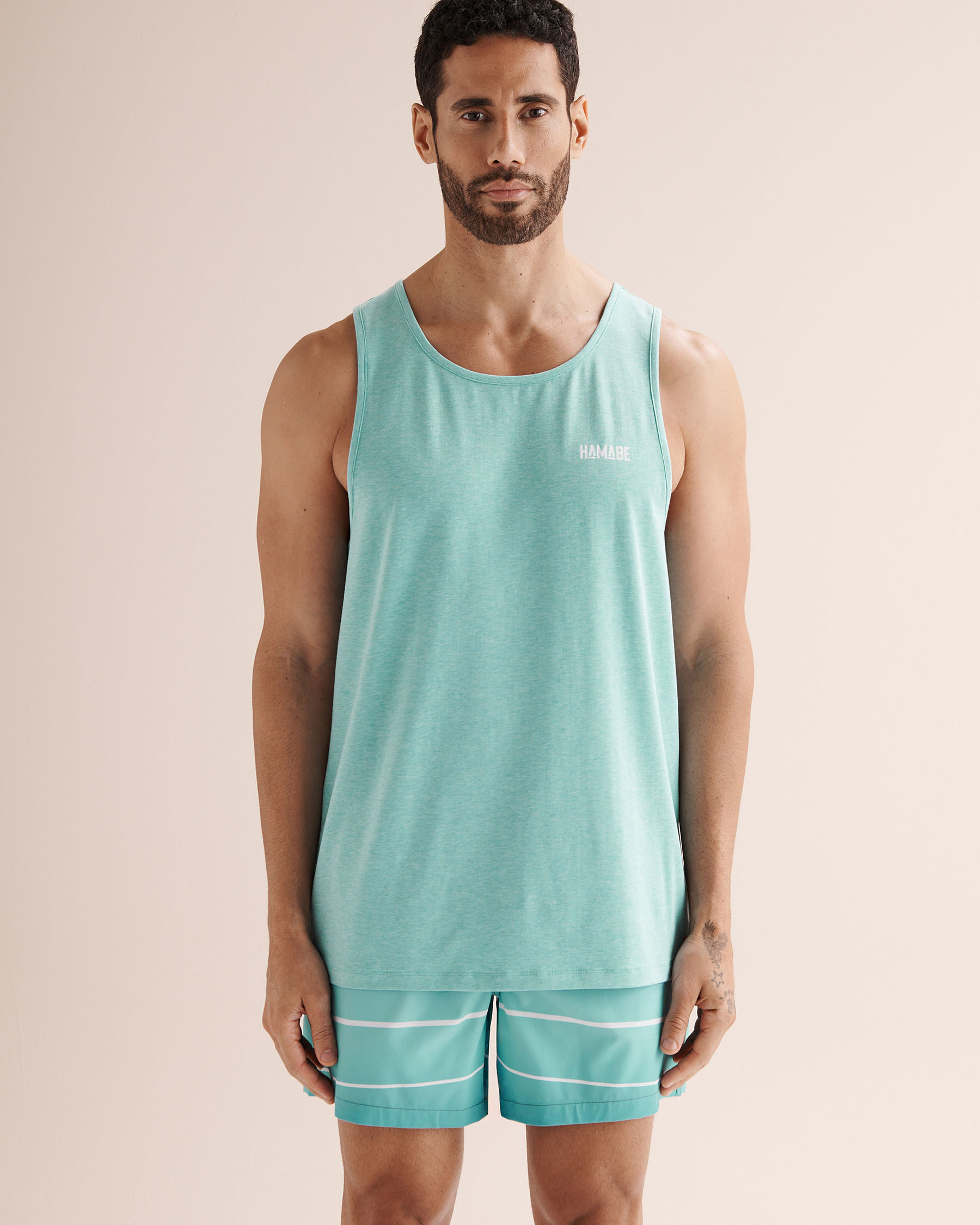 HAMABE Tank Top Radiance Blue 04100055 - View6