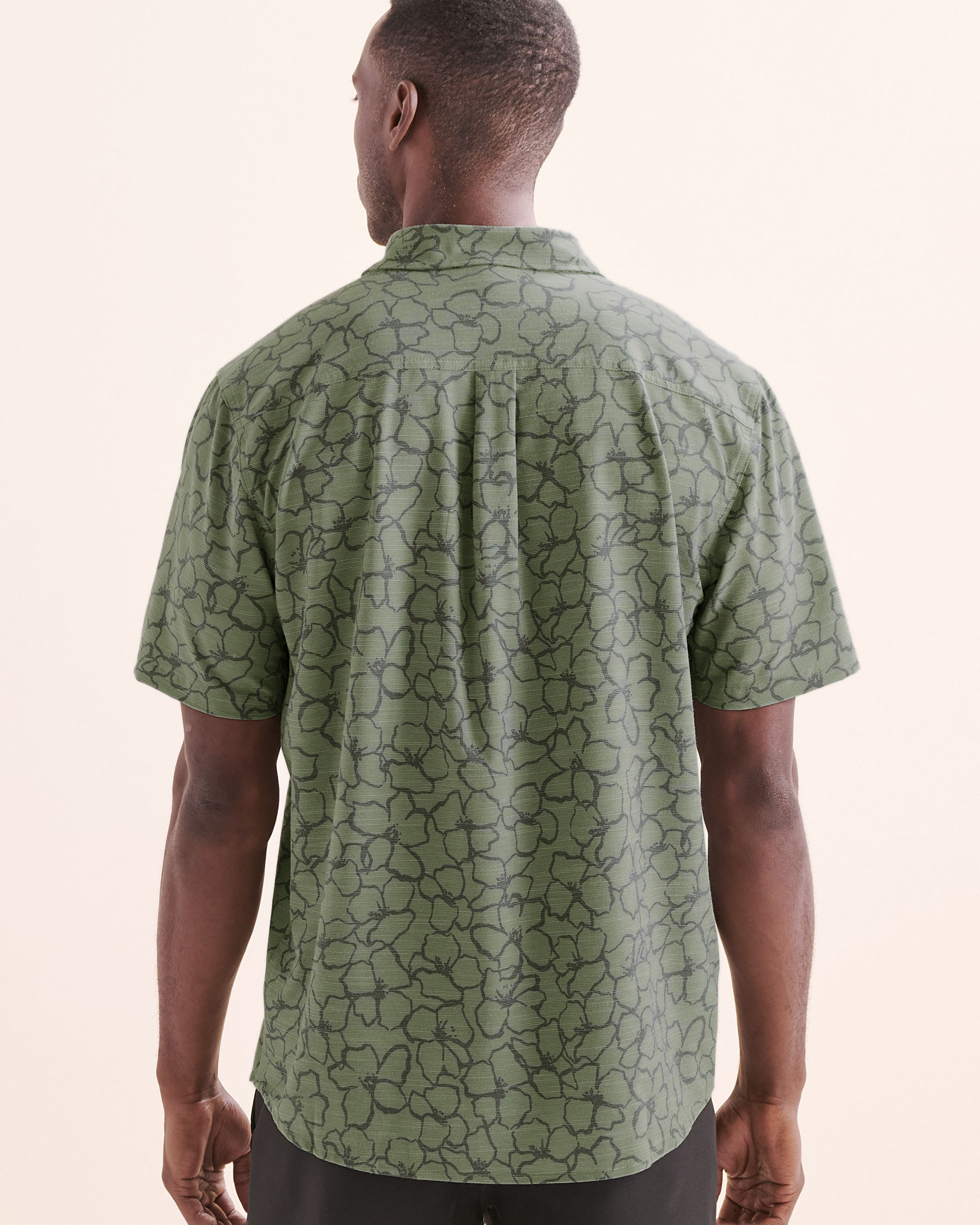 O'NEILL UPF Slub Relaxed Shirt Dark Green SP2610412 - View2