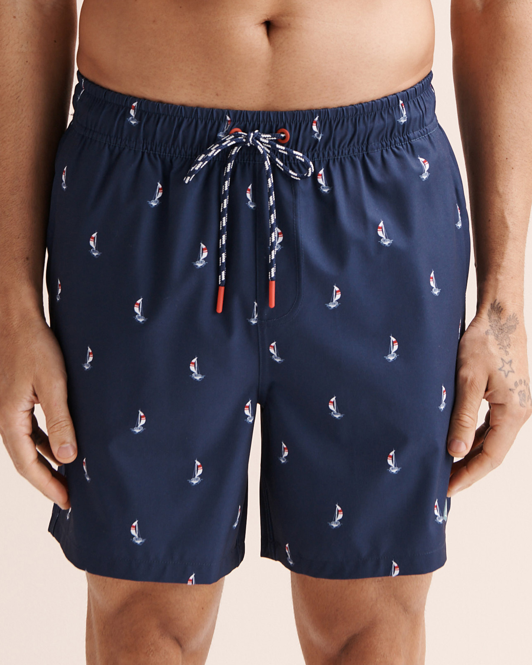 SHORELINE SEVEN Long Liner Volley Swimsuit Blue 03100073 - View1