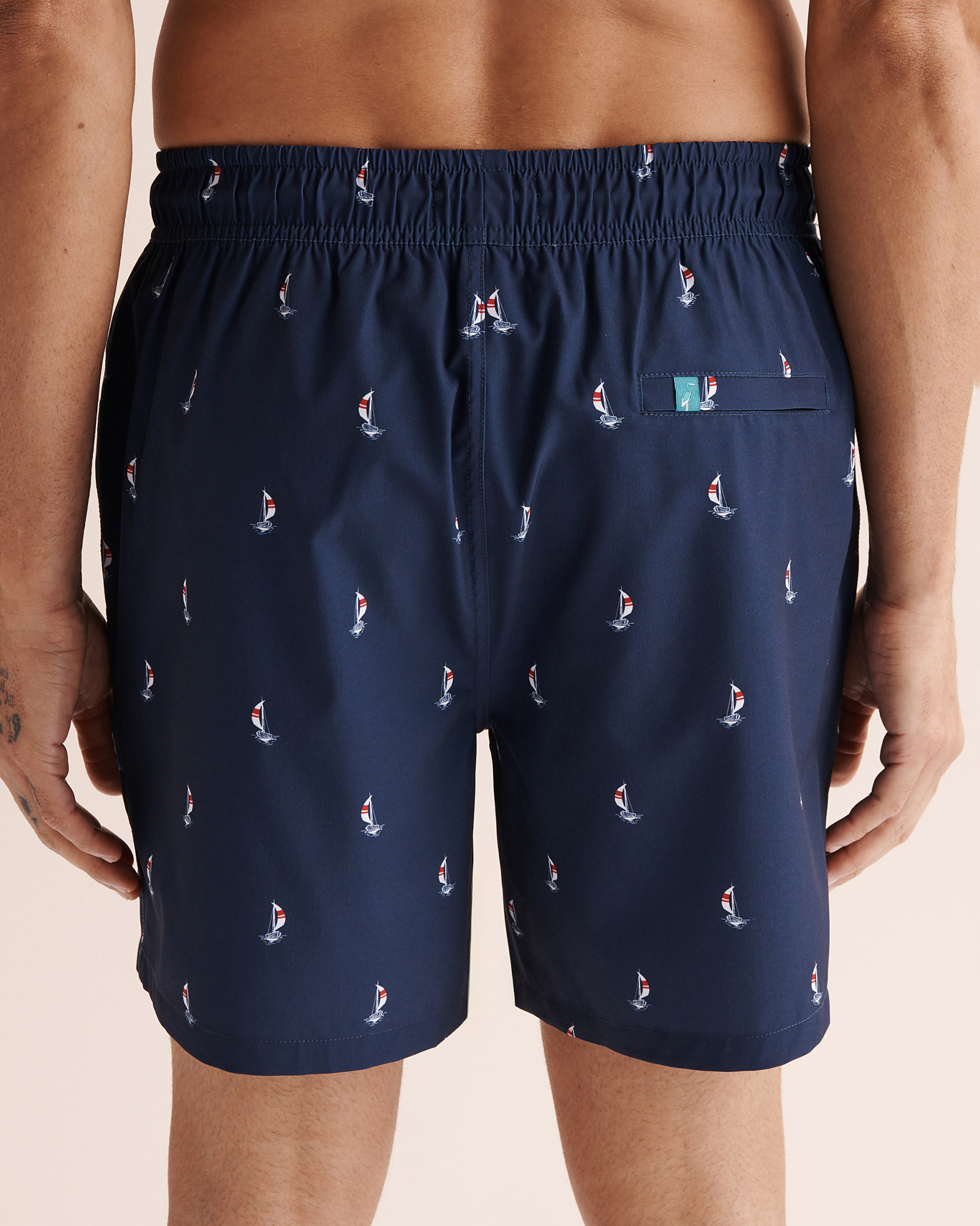 SHORELINE SEVEN Long Liner Volley Swimsuit Blue 03100073 - View2