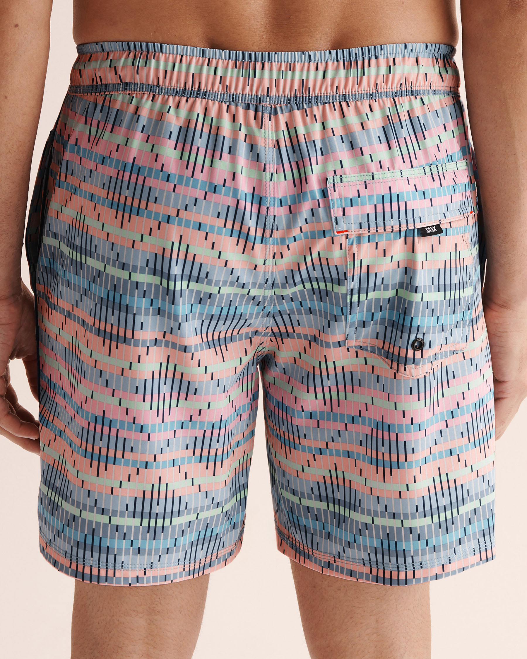 SAXX Oh Buoy 2N1 Stretch 7" Volley Swimsuit With Brief Liner Multi-colours 26S05R7 - View5
