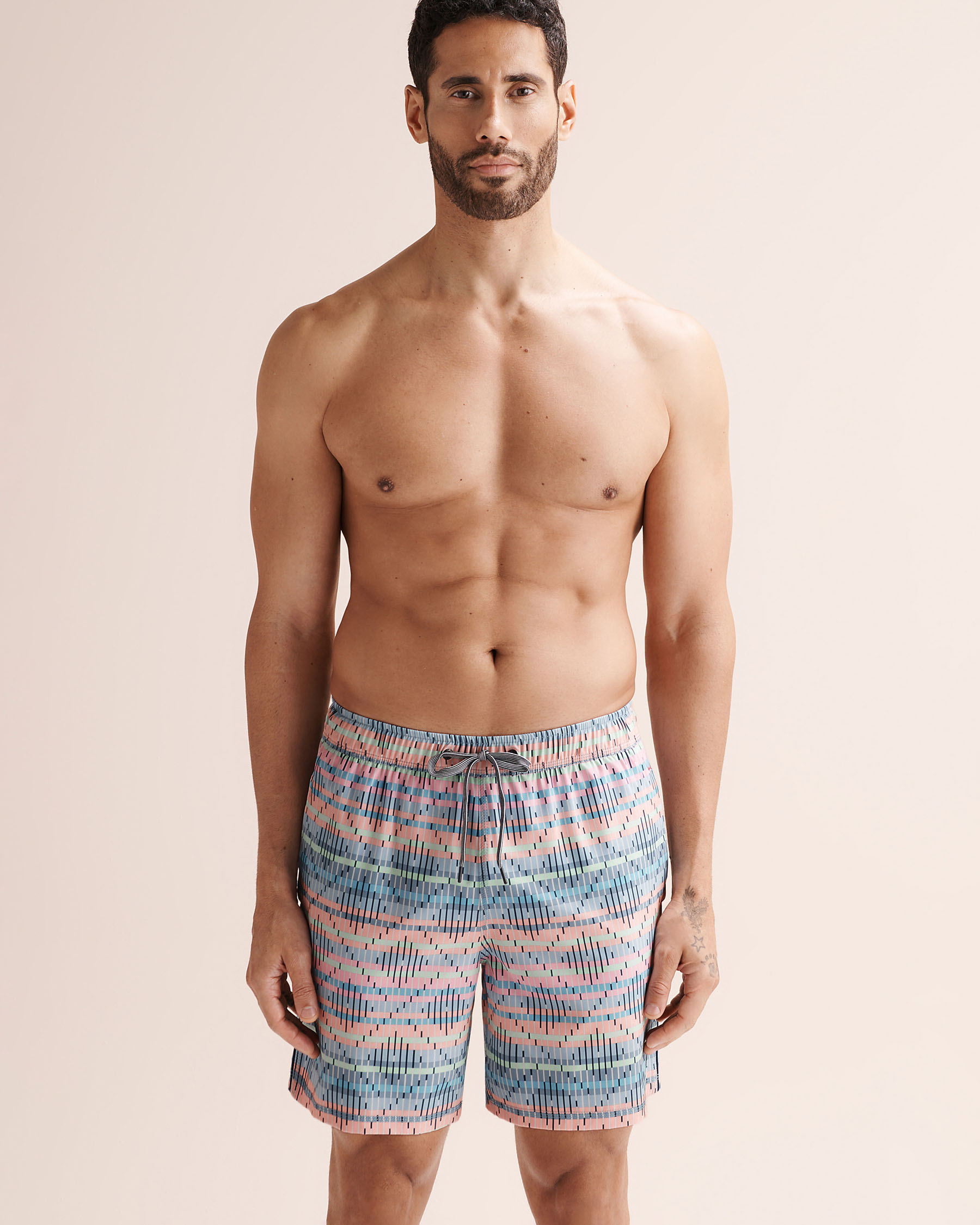 SAXX Oh Buoy 2N1 Stretch 7" Volley Swimsuit With Brief Liner Multi-colours 26S05R7 - View8
