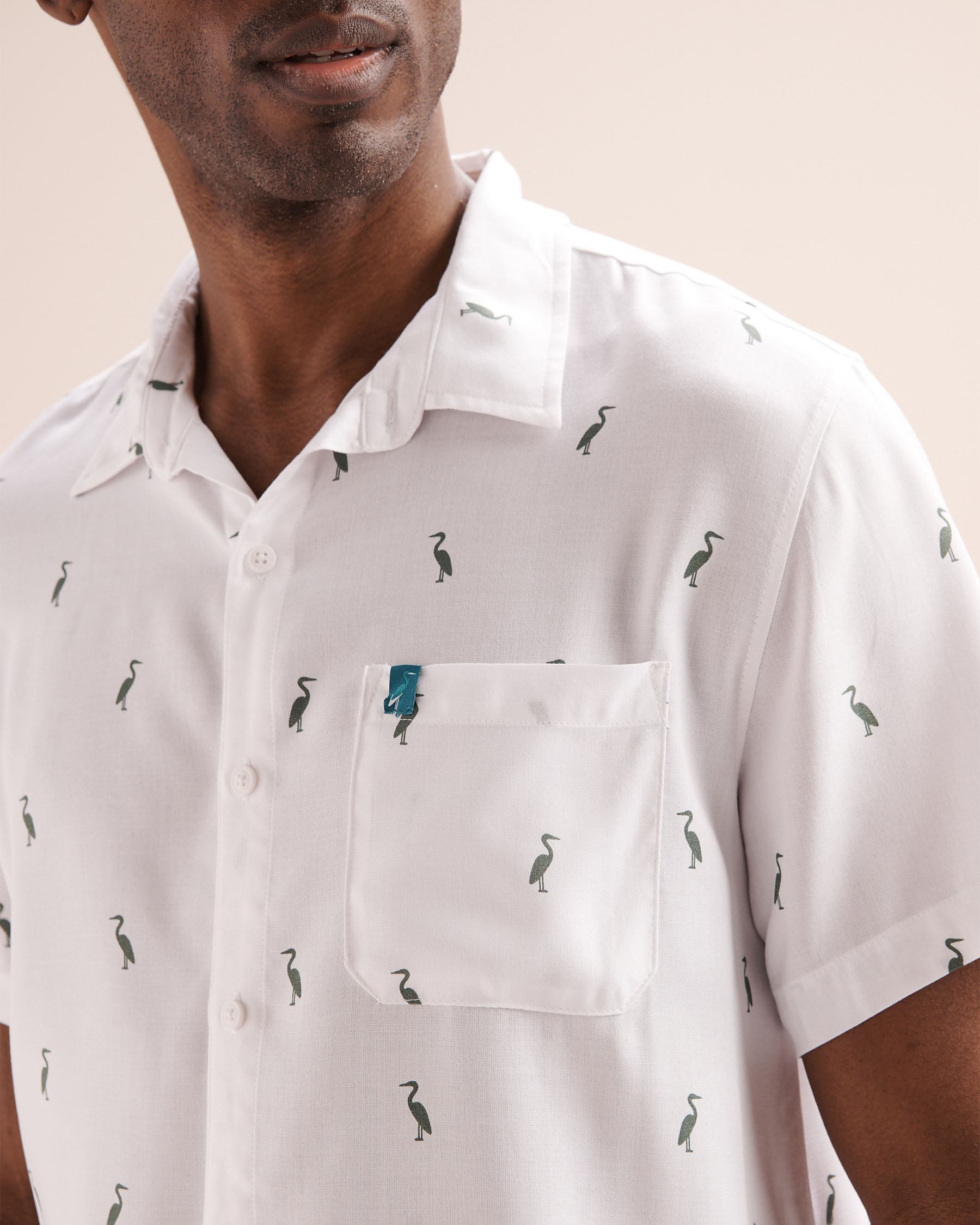 SHORELINE SEVEN Short Sleeves Shirt White 04100060 - View3