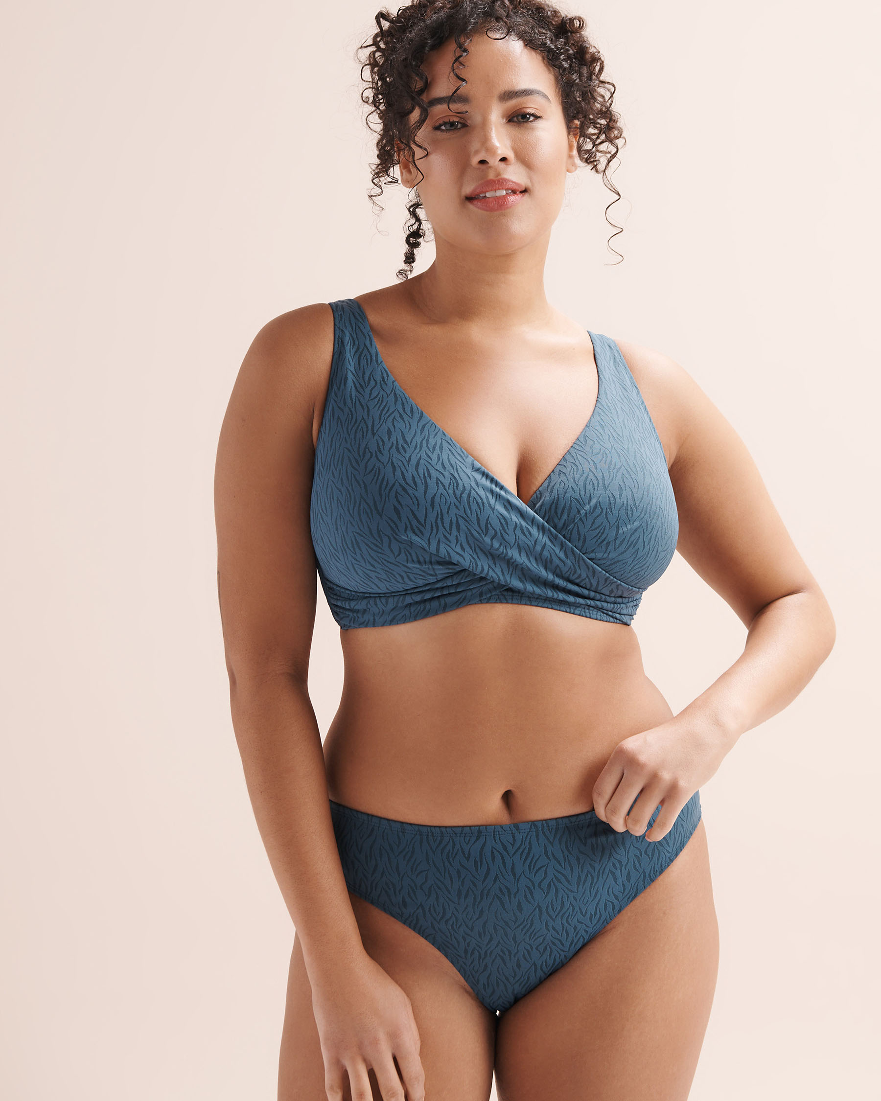 ARTESANDS Minque Delacroix Basic Bikini Bottom Dark Blue AT4006MQ - View4